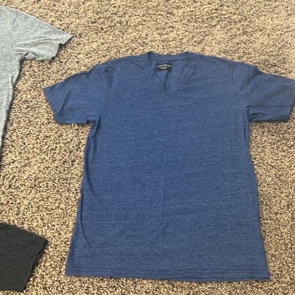 Goodlife Men's Short Sleeve Tees - Blue, Gray, Black - Picture 3 of 4